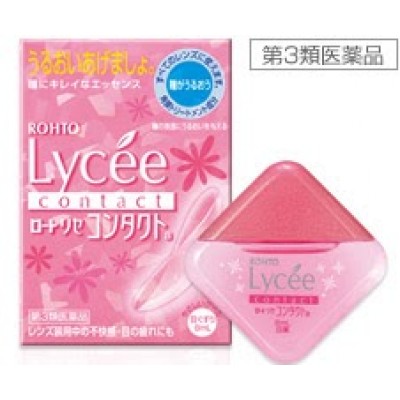樂敦 Lycee 妮婕眼藥水(隱形眼鏡適用款)